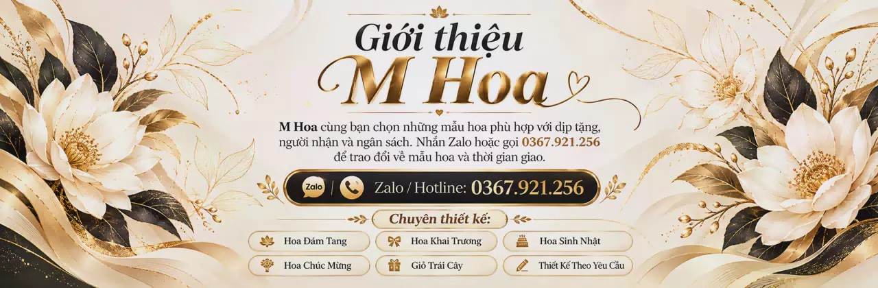 Ảnh bìa Shop hoa tươi Xã Phúc Hoà Bắc Ninh - Thêm sắc hoa cho ngày vui